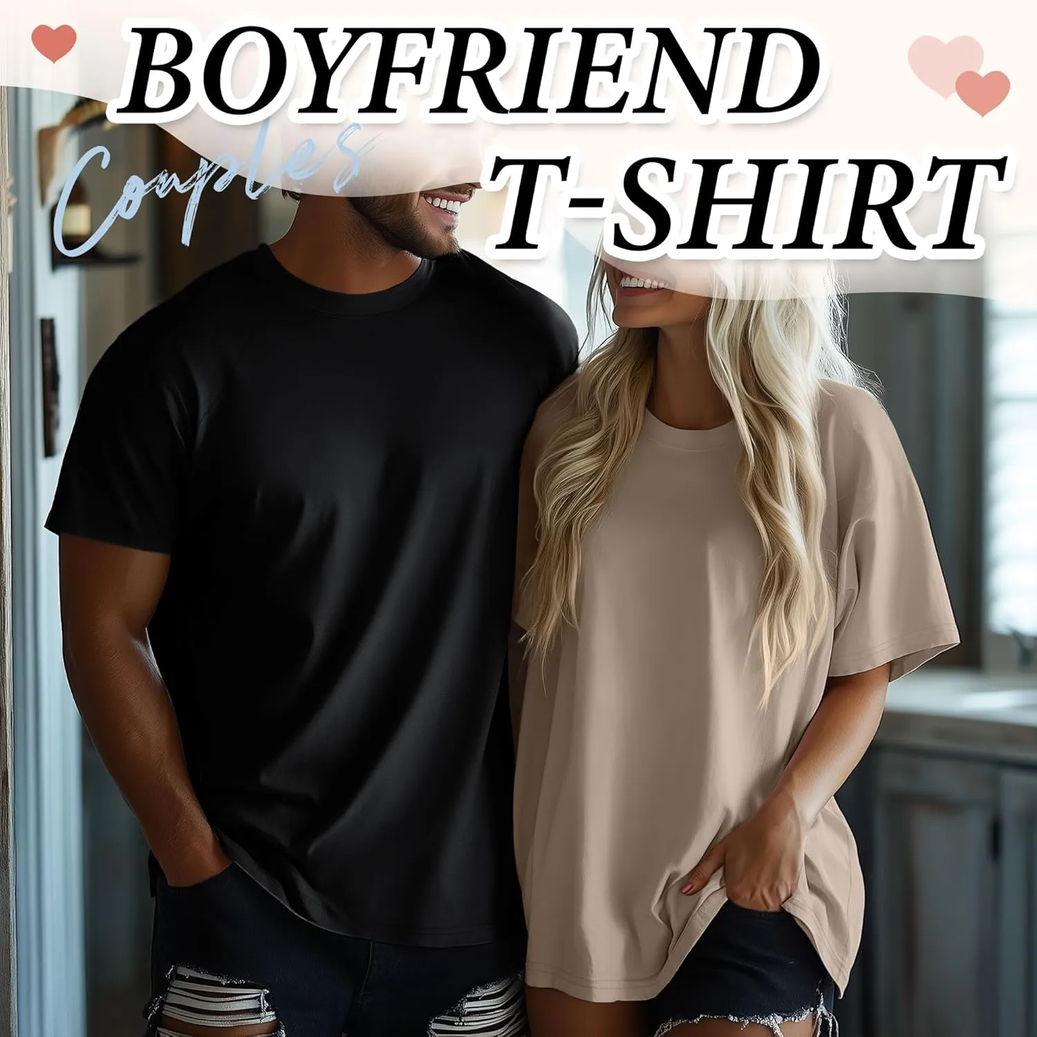 4 Pack Men's Big & Tall Short Sleeve Tees, Crew Neck Cotton Blend T-Shirts Moisture Wicking Stretch Casual Gym Wear