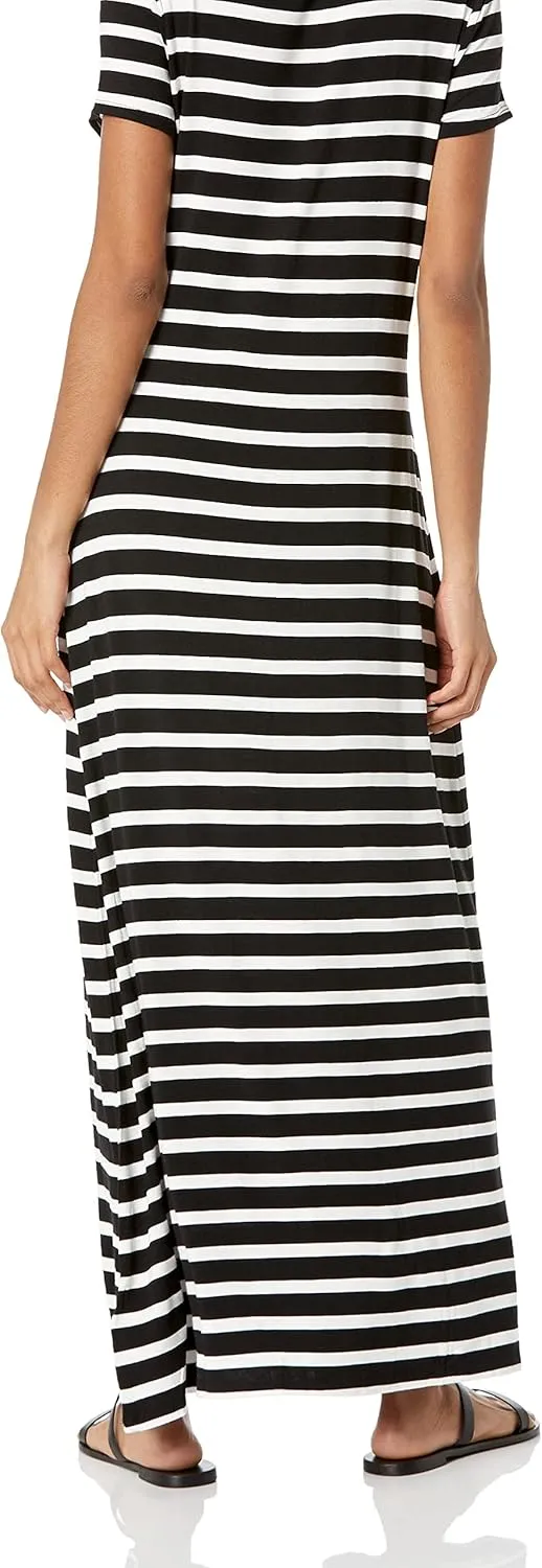 Amazon Essentials Women's Short-Sleeve Maxi Dress