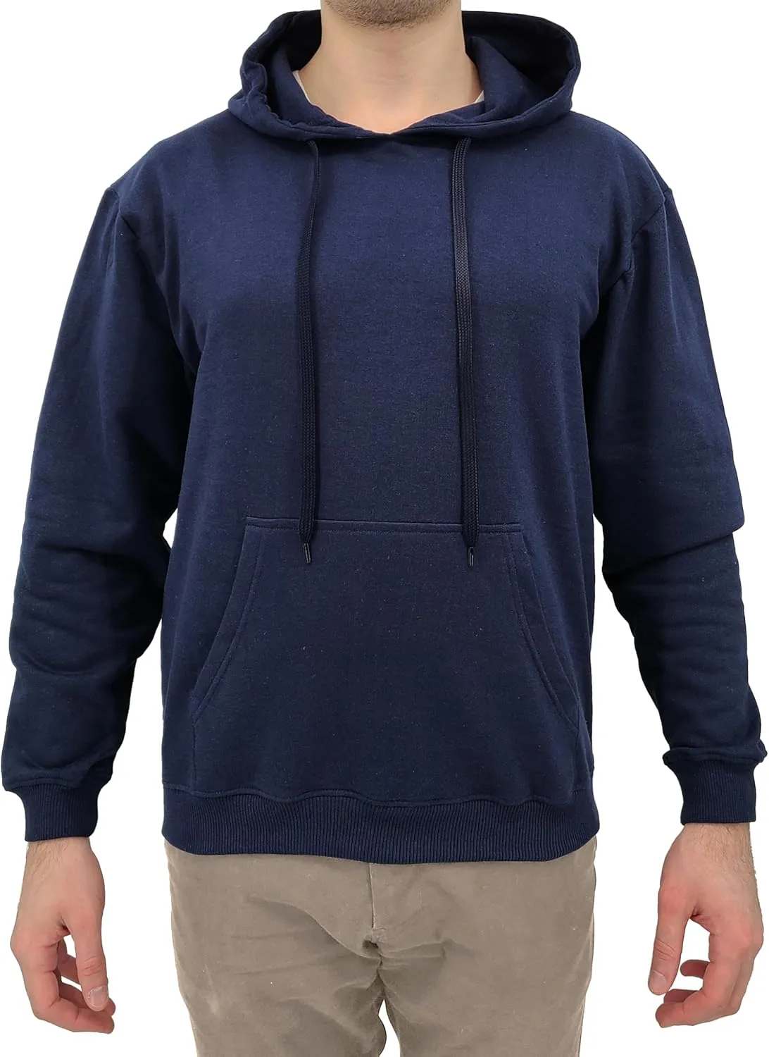 Andrew Scott Cotton Hoodie, Soft Midweight Fleece, Pullover Hooded Sweatshirt for Men - Multi Packs