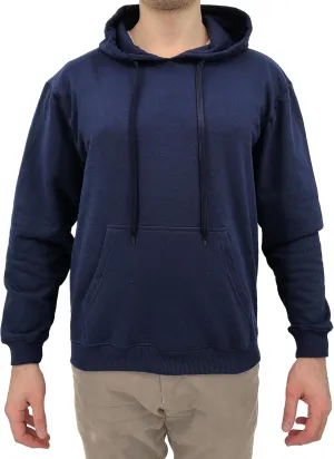 Andrew Scott Cotton Hoodie, Soft Midweight Fleece, Pullover Hooded Sweatshirt for Men - Multi Packs