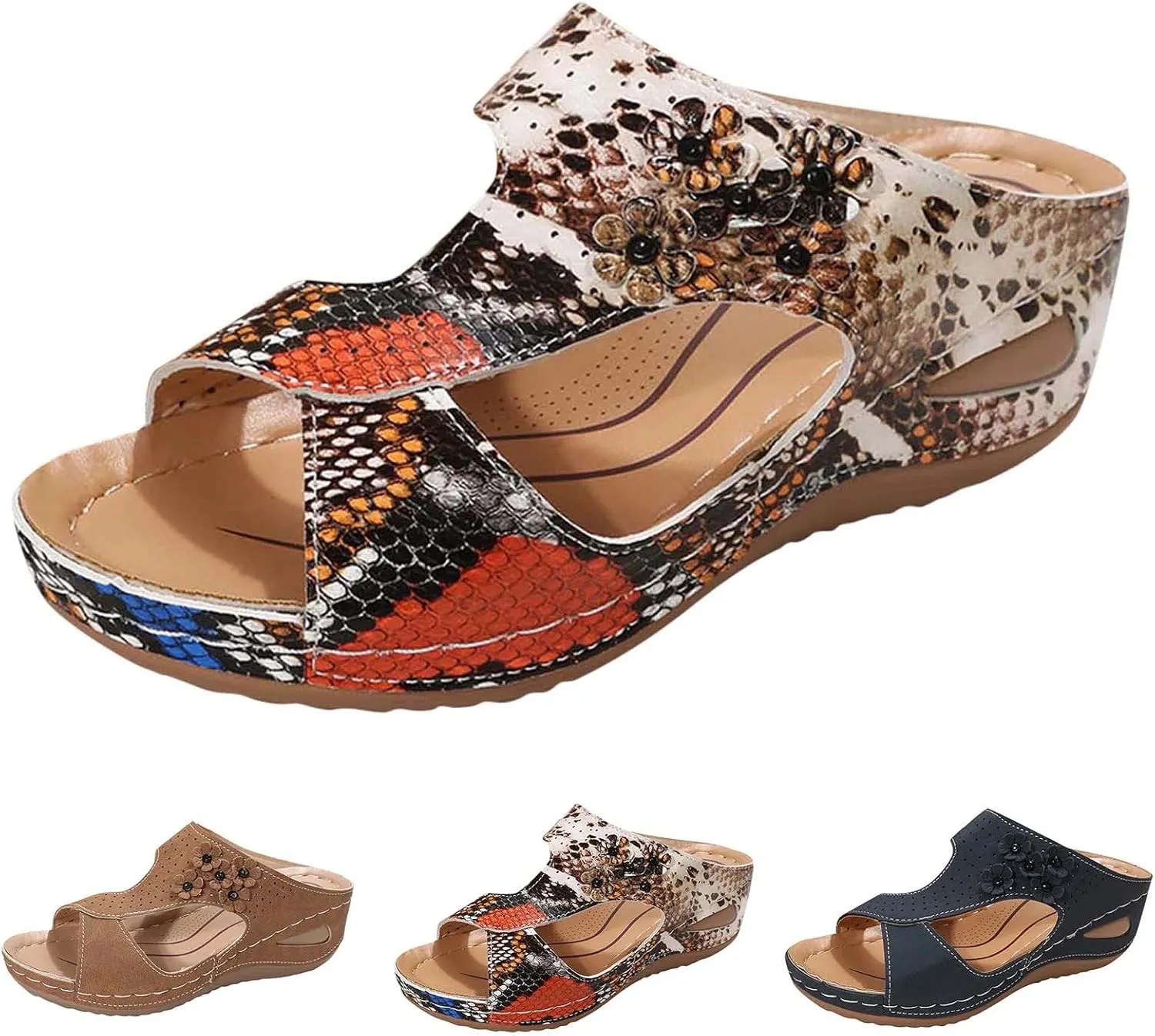 Best Orthopedic Running Shoes for Women Summer Sandals for Women 2024 with Arch Support Men's Open Toe Diabetic Sandals Womens Comfortable Sandals Beach Shoes Women Women White Sandals