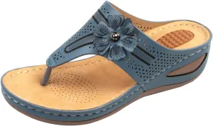 Black Orthopedic Sandals Women Comfortable Women's Flip Flops Arch Support Orthotic Toe Post Thong Sandals Women Closed Toe Shoes Women Walking Sandals Orthopedic Shoes Bunion Womens Fashion Sandals