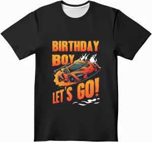 Boys Girls 3D Graphic Printed T-Shirts,Kids Cool Crewneck Short Sleeve Tops Tee Shirt Tshirt for Teens 6-16 Years