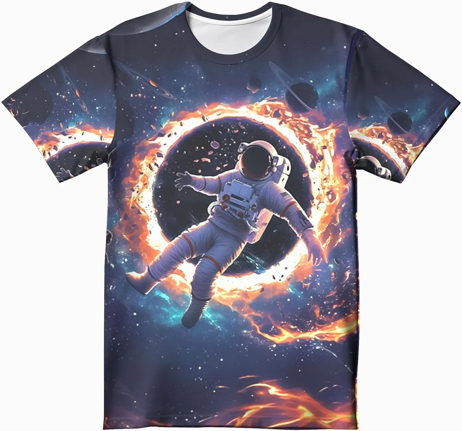 Boys Girls 3D Graphic Printed T-Shirts,Kids Cool Crewneck Short Sleeve Tops Tee Shirt Tshirt for Teens 6-16 Years