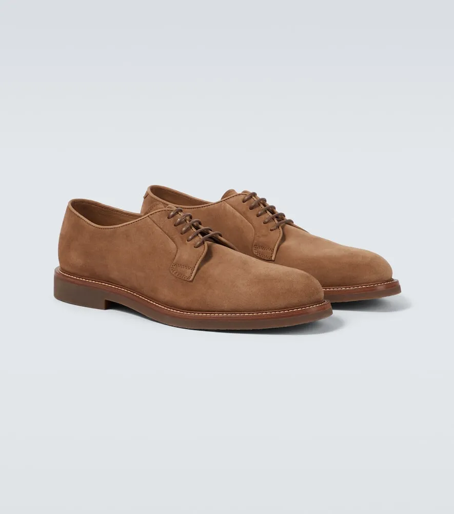Brunello Cucinelli Lace-up leather Derby shoes