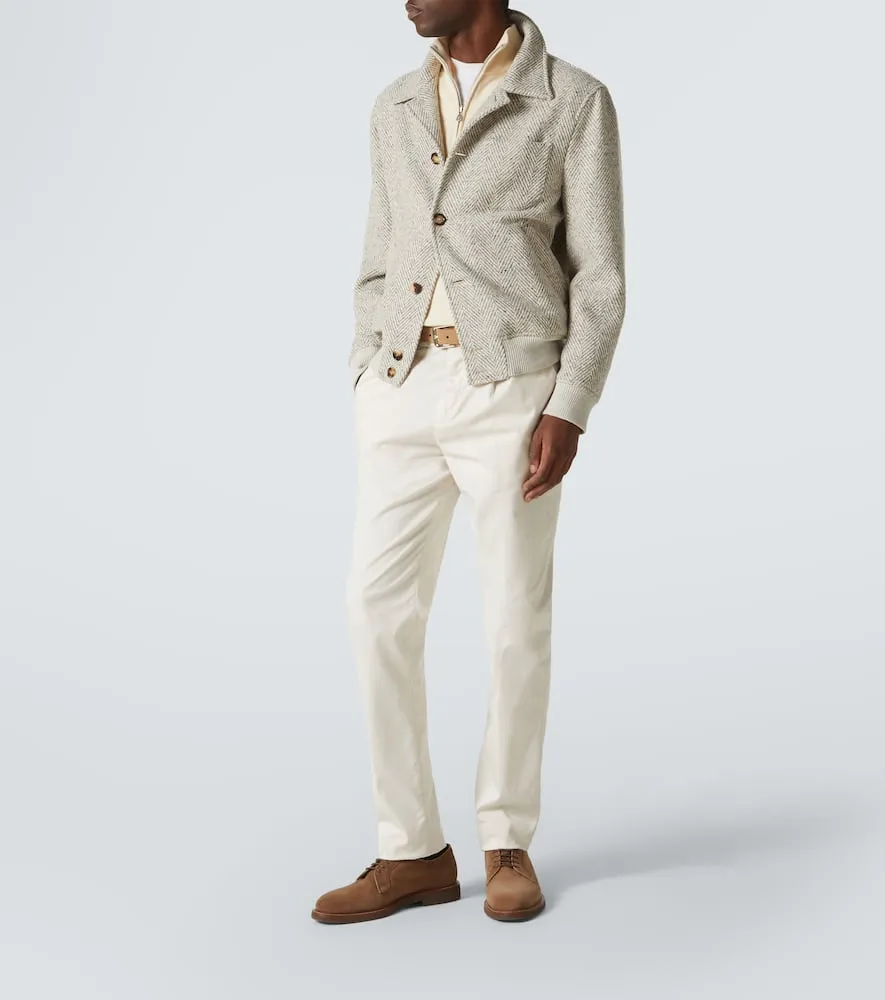 Brunello Cucinelli Lace-up leather Derby shoes