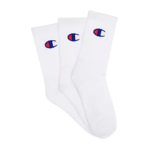 Champion SPS C Logo Crew Sock 3 Pack - White