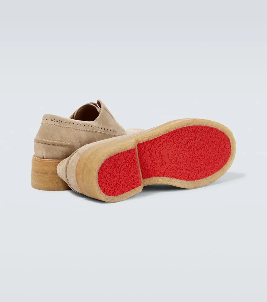 Christian Louboutin Pablo suede brogues