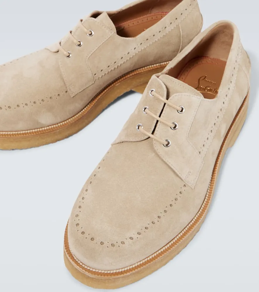 Christian Louboutin Pablo suede brogues
