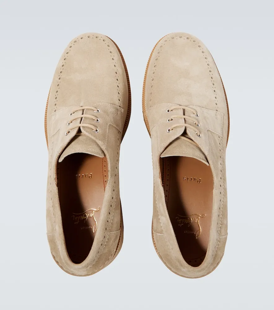 Christian Louboutin Pablo suede brogues