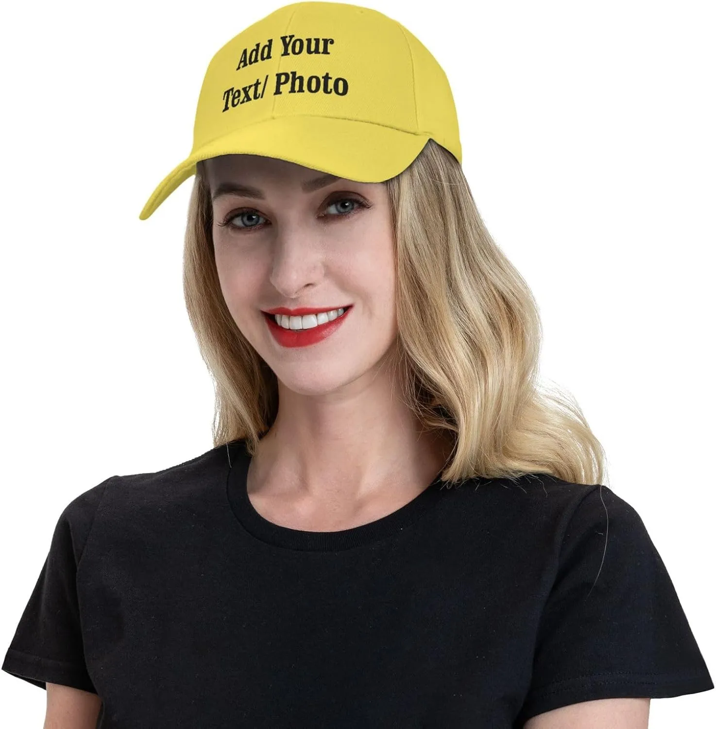 Custom Baseball Cap with Your Text, Personalized Trucker Hat Customized Caps