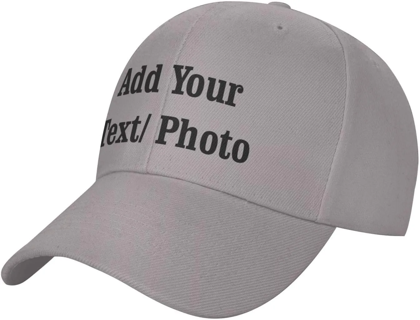 Custom Baseball Cap with Your Text, Personalized Trucker Hat Customized Caps
