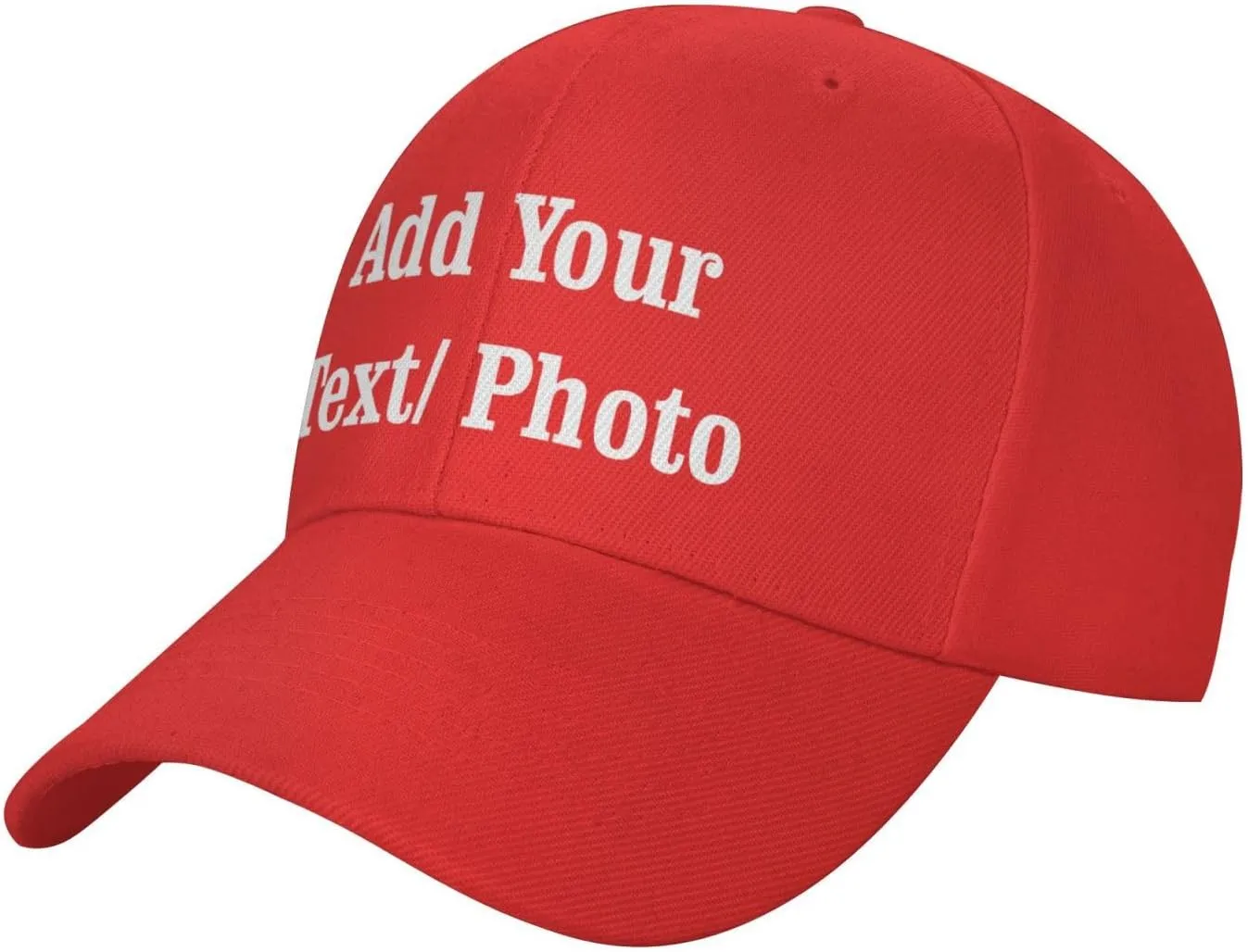 Custom Baseball Cap with Your Text, Personalized Trucker Hat Customized Caps