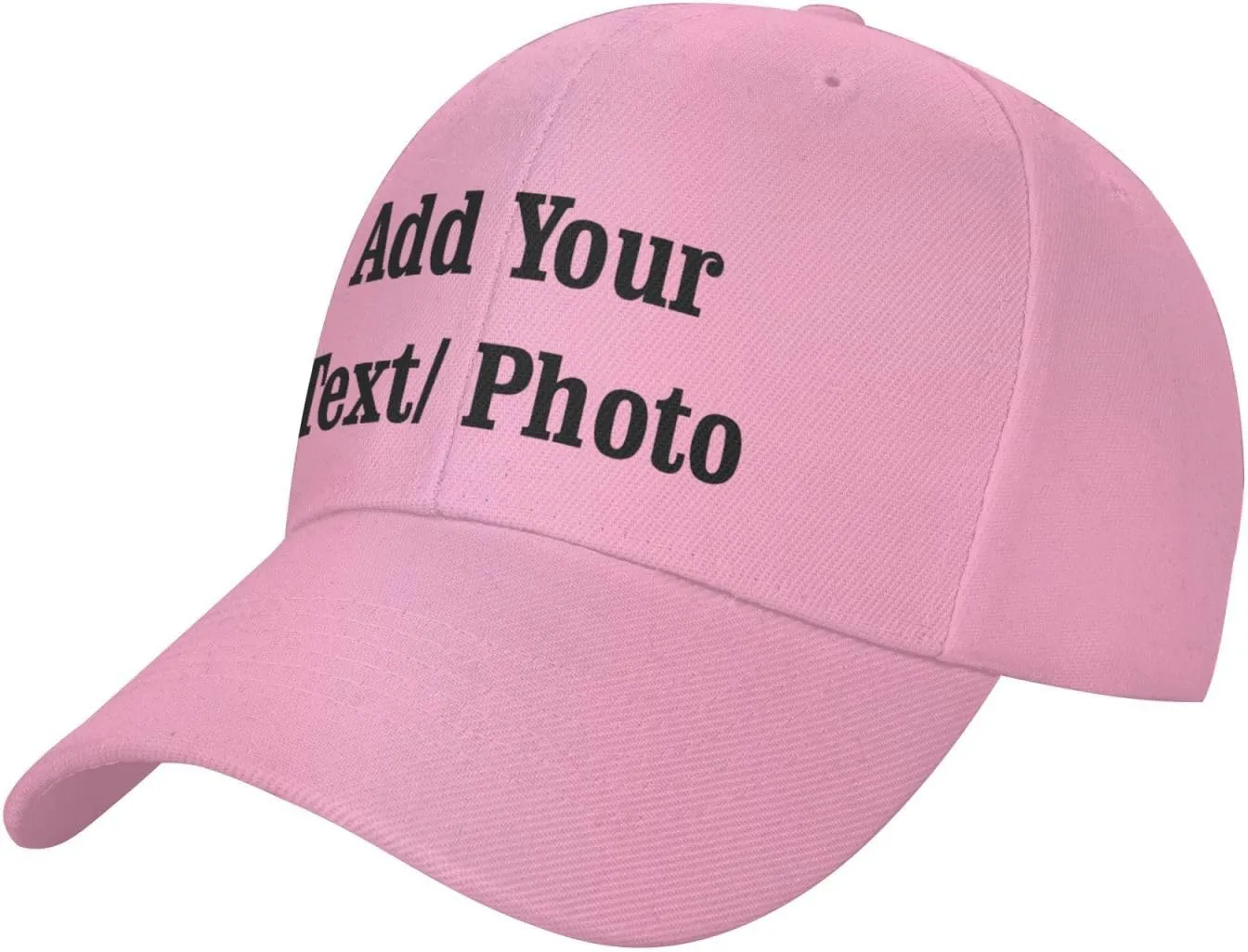 Custom Baseball Cap with Your Text, Personalized Trucker Hat Customized Caps