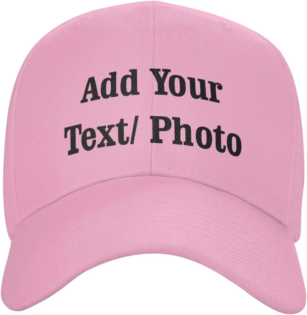 Custom Baseball Cap with Your Text, Personalized Trucker Hat Customized Caps