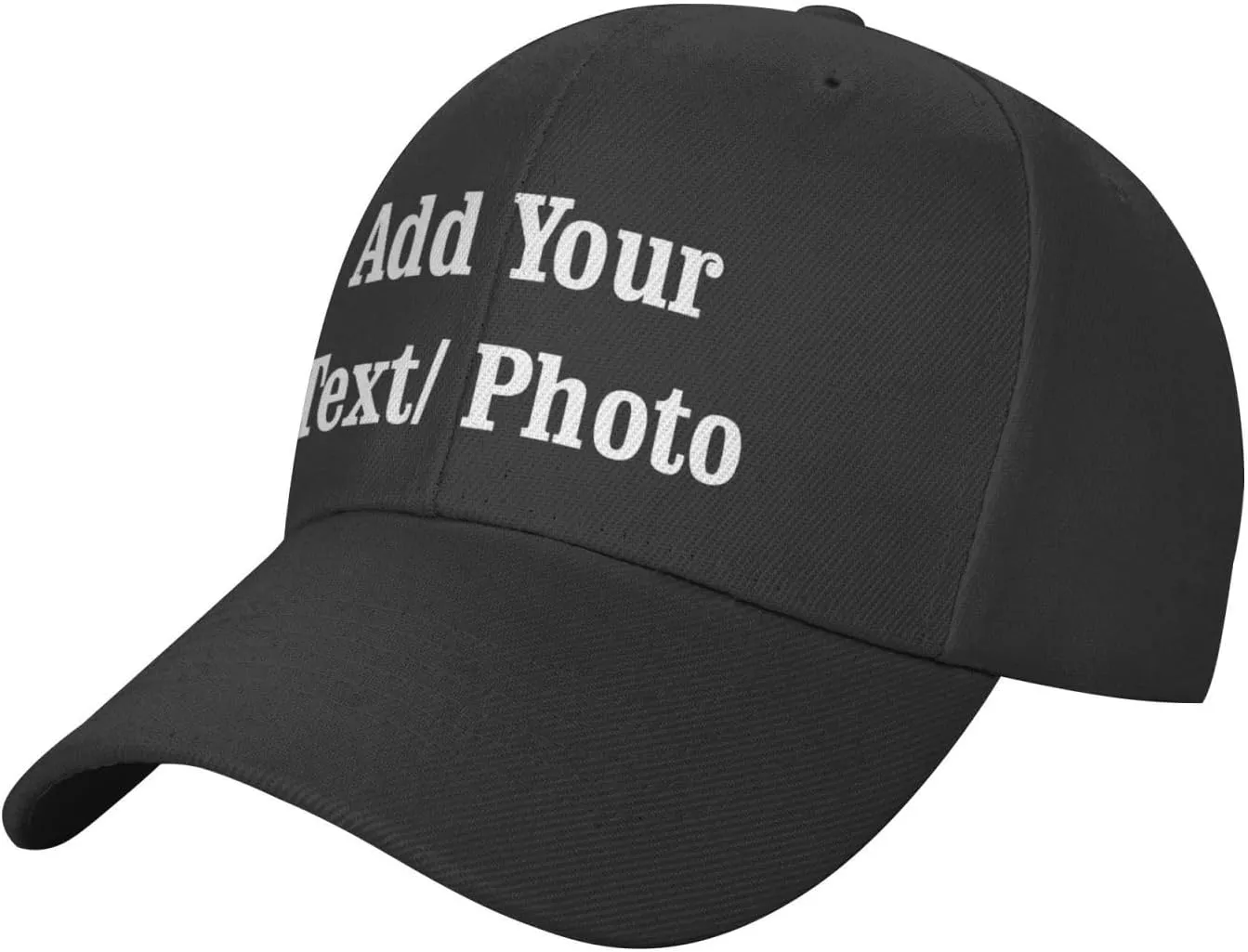 Custom Baseball Cap with Your Text, Personalized Trucker Hat Customized Caps