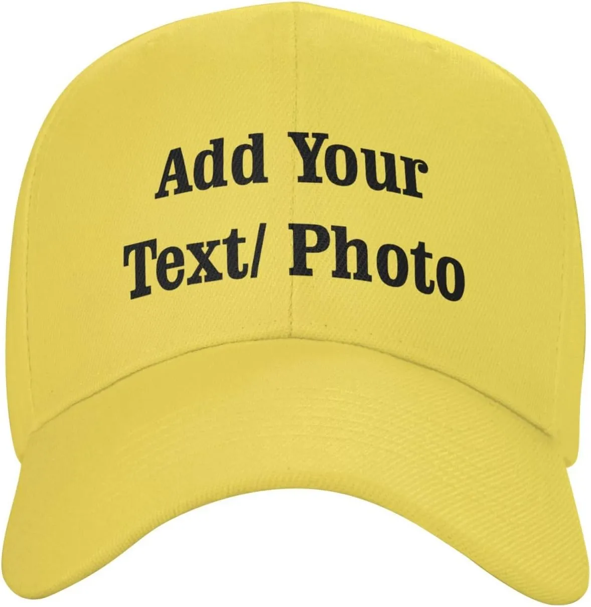 Custom Baseball Cap with Your Text, Personalized Trucker Hat Customized Caps