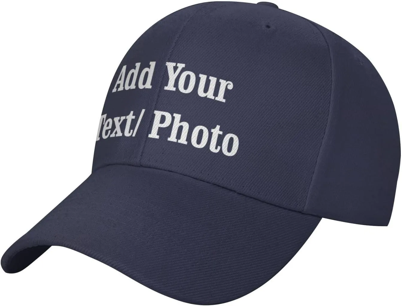 Custom Baseball Cap with Your Text, Personalized Trucker Hat Customized Caps