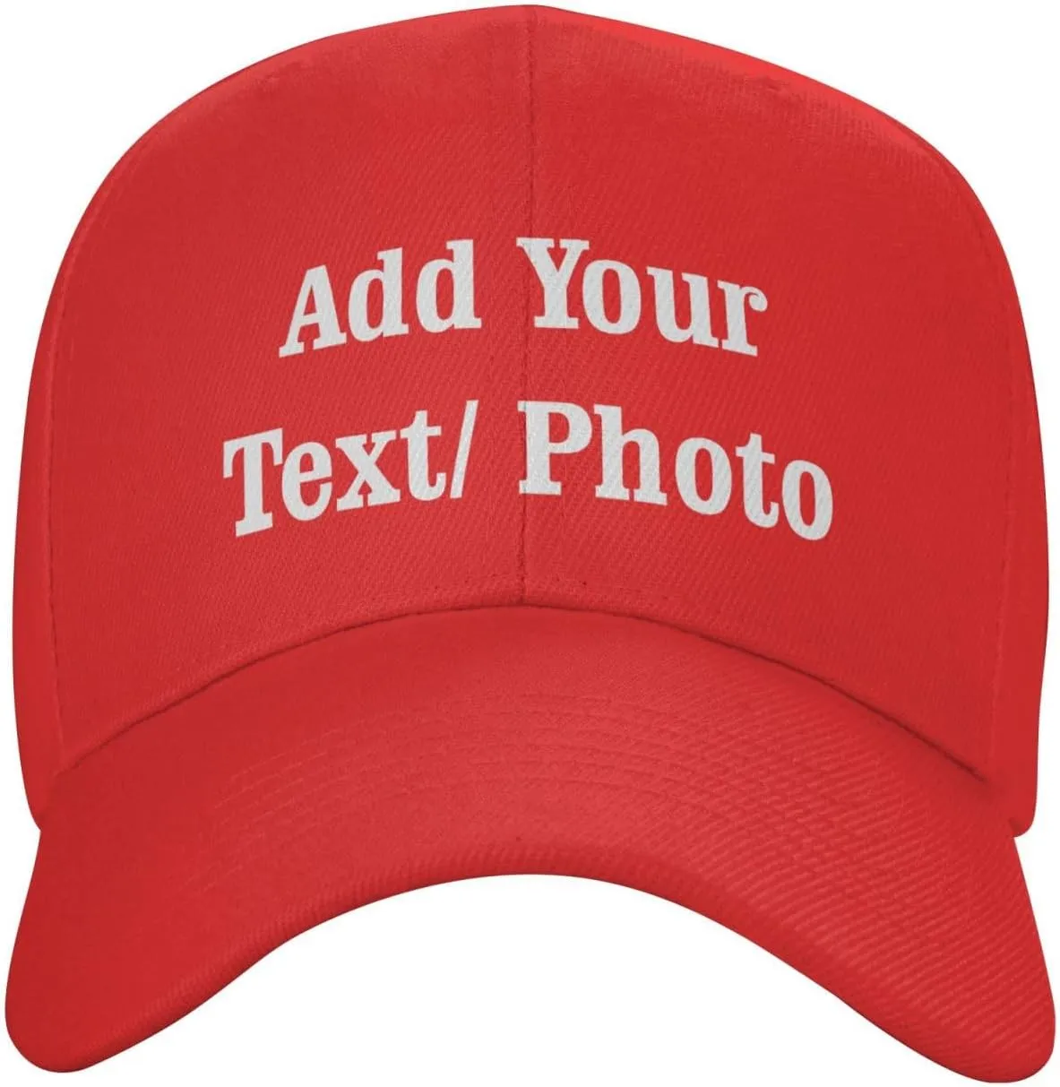 Custom Baseball Cap with Your Text, Personalized Trucker Hat Customized Caps