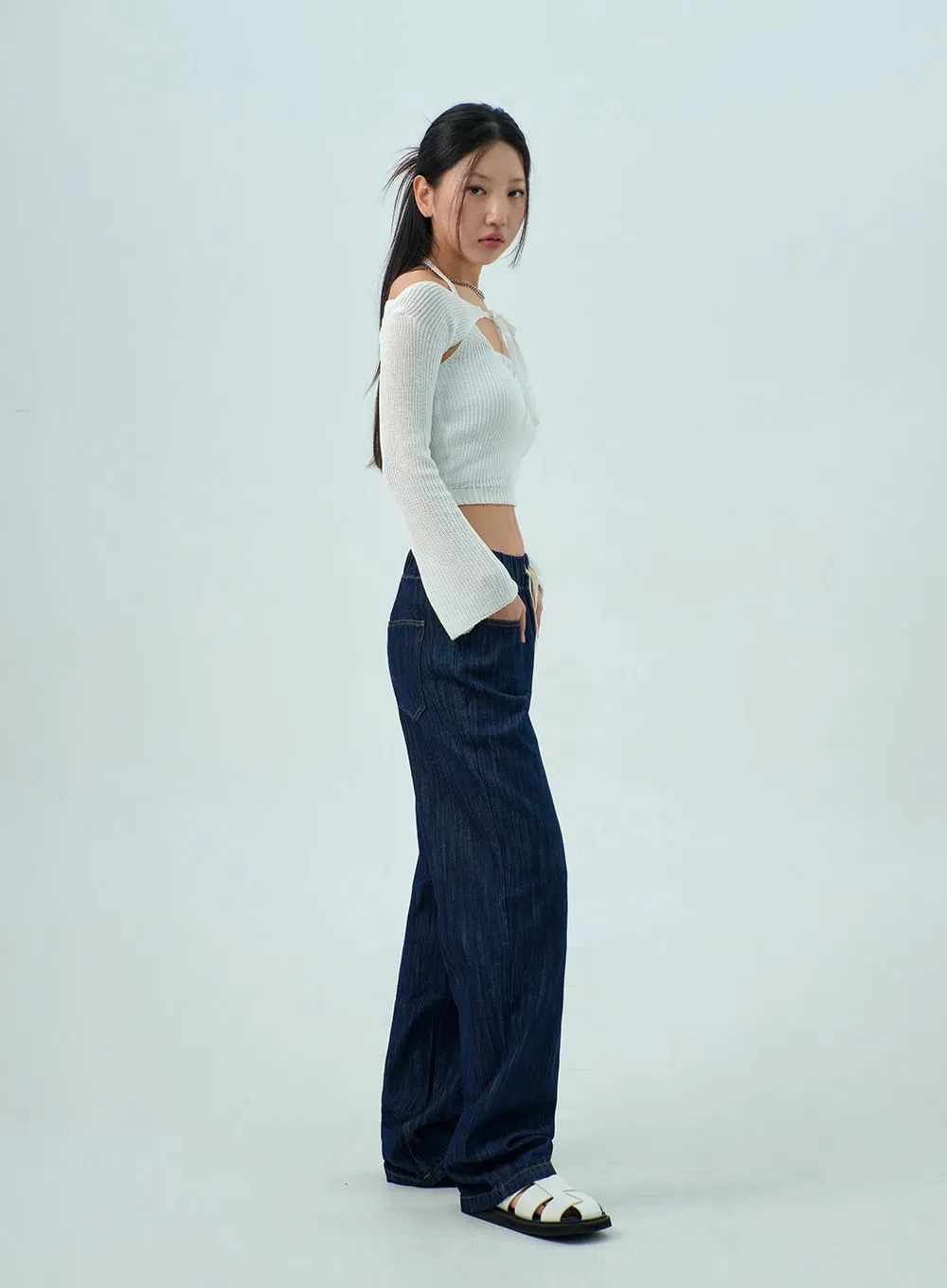 Drawstring Jeans CY330