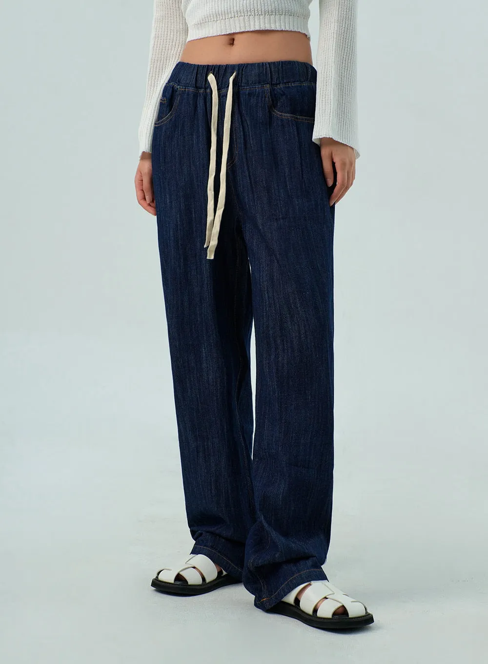 Drawstring Jeans CY330