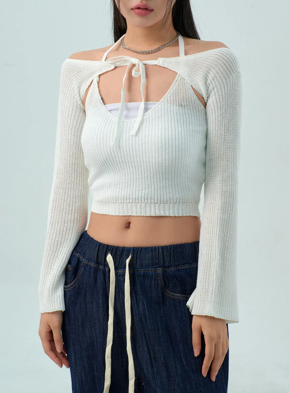 Drawstring Jeans CY330