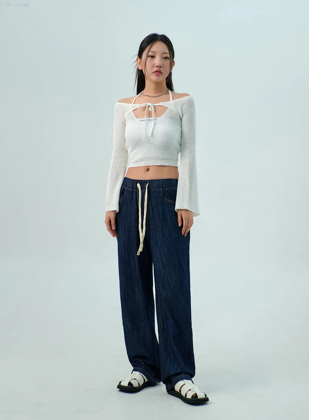 Drawstring Jeans CY330