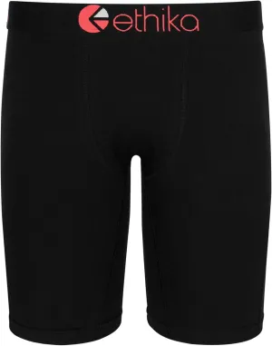 Ethika Mens Staple Boxer Brief | *Solids* Red Machine Red