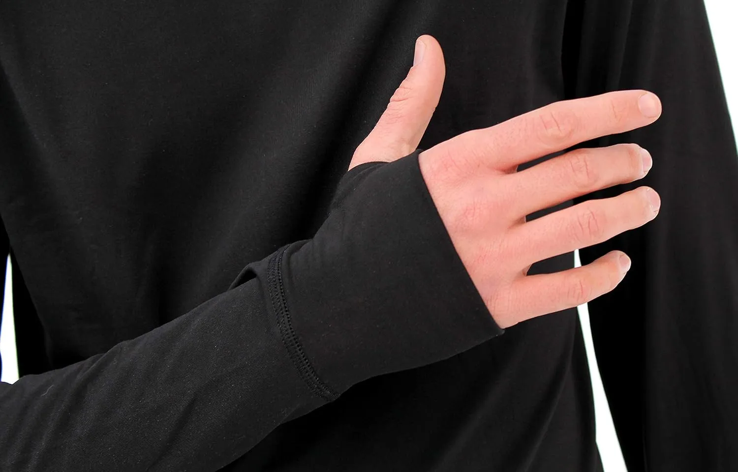 Face Mask Shirt - Mock Turtleneck (Gaiter-Neck Protection) Thermal Men & Women - Long Sleeve, High Coverage Base Layer