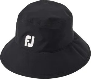FootJoy DryJoys Tour Black Rain Bucket Hat