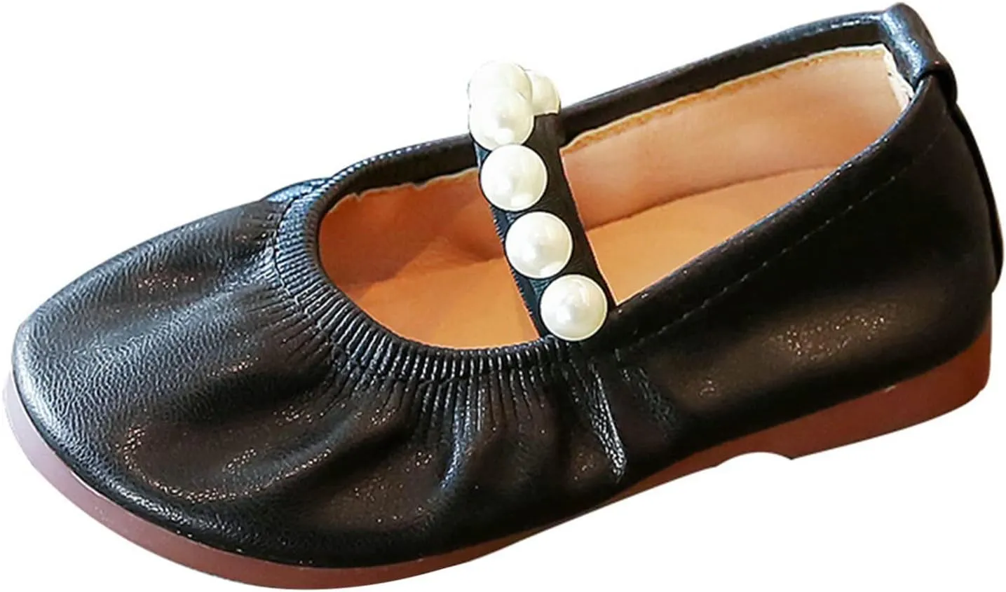 Girls Sneaker Sandals Size 1 Toddler Little Girl Dress Shoes Casual Slip On Ballet Slip on Flip Flops for Kids