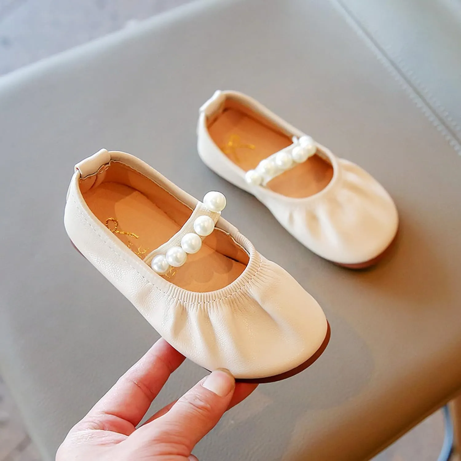Girls Sneaker Sandals Size 1 Toddler Little Girl Dress Shoes Casual Slip On Ballet Slip on Flip Flops for Kids
