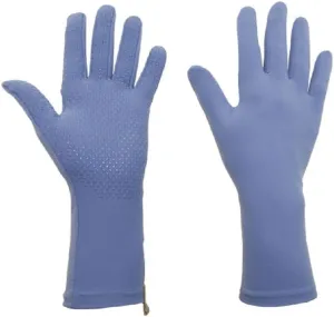 Grip Gardening Gloves  Over the wrist protection with silicone grip ovals on palm