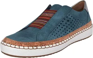 Lausiuoe Sneakers For Women Wide Width Comfortable Low Top Casual Canvas Shoes Fashion Slip On Walking Flat Loafers