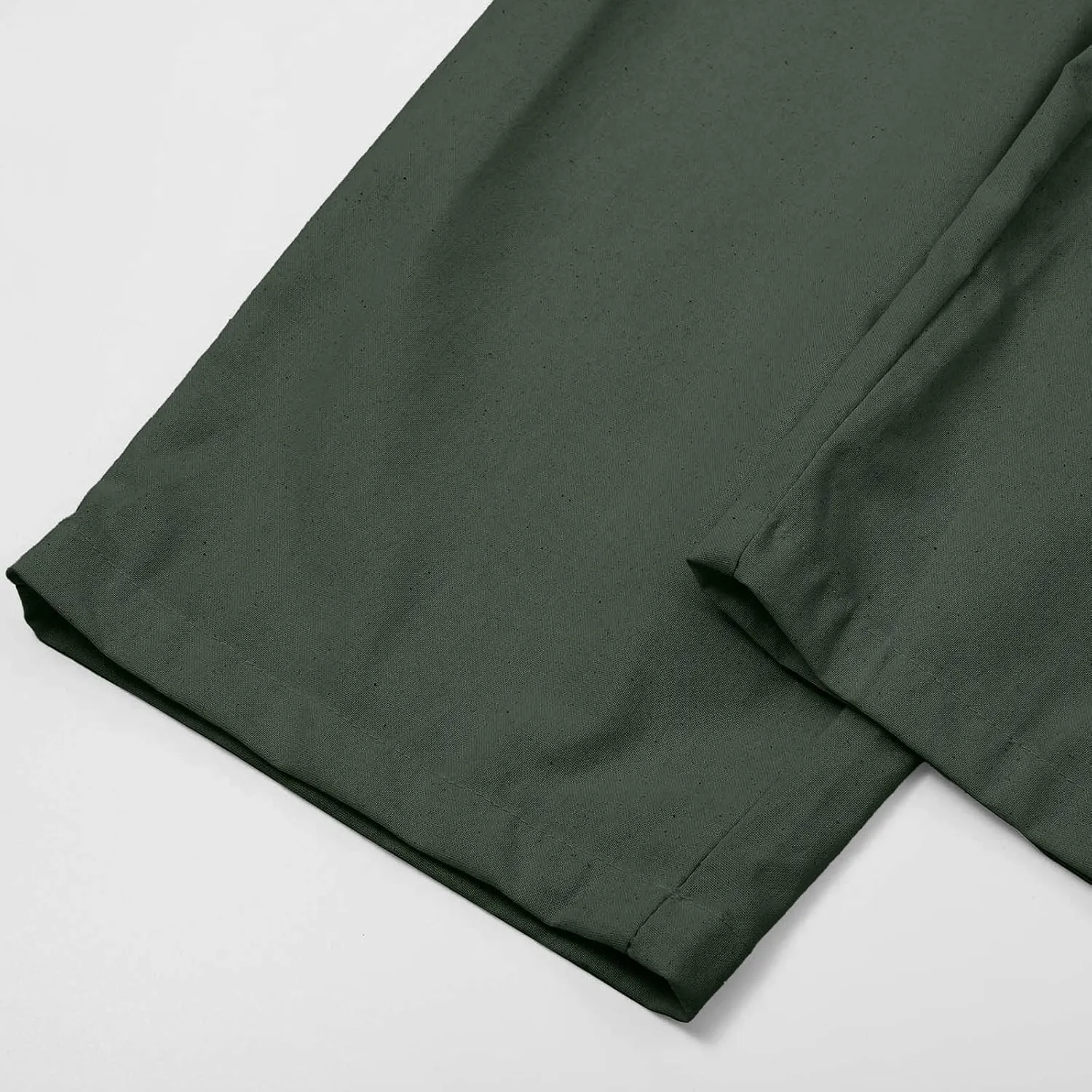 Linen Pants Women 2025 Straight Wide Leg Elastic Waisted Pants Casual Summer Lounge Beach Trousers with Pockets