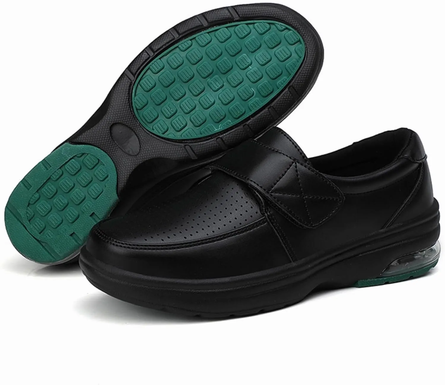Nursing Shoes Women Comfortable Non Slip Work Shoes Women Food Service Nurse Shoe for Plantar Fasciitis Footwear Slip Resistant Loafer Waterproof Slip On Walking Sneakers Casual Running Lightweight