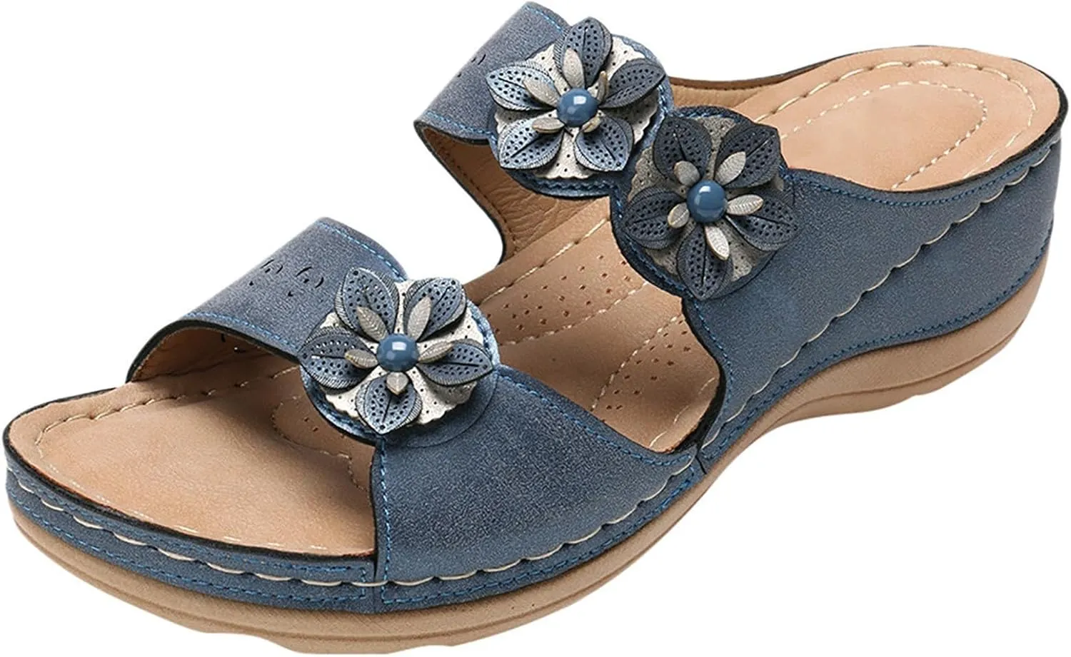 Orthopedic Sandals with Back Strap Orthopedic Womens Black Sandals Slip On Sandals Women Dressy Orthotic Wide Flip Flops for Women Wide Width Black Sandals Women Comfortable Wide with
