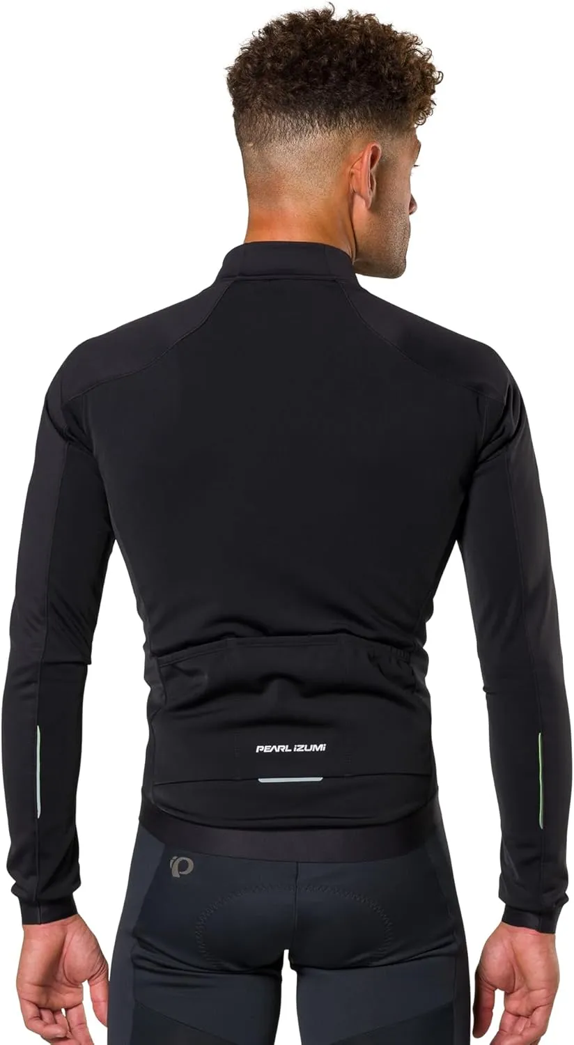 PEARL IZUMI, Men's PRO Winter Jacket, Waterproof & Breathable, Form-Fit Performance Cycling Jacket with Safety Elements