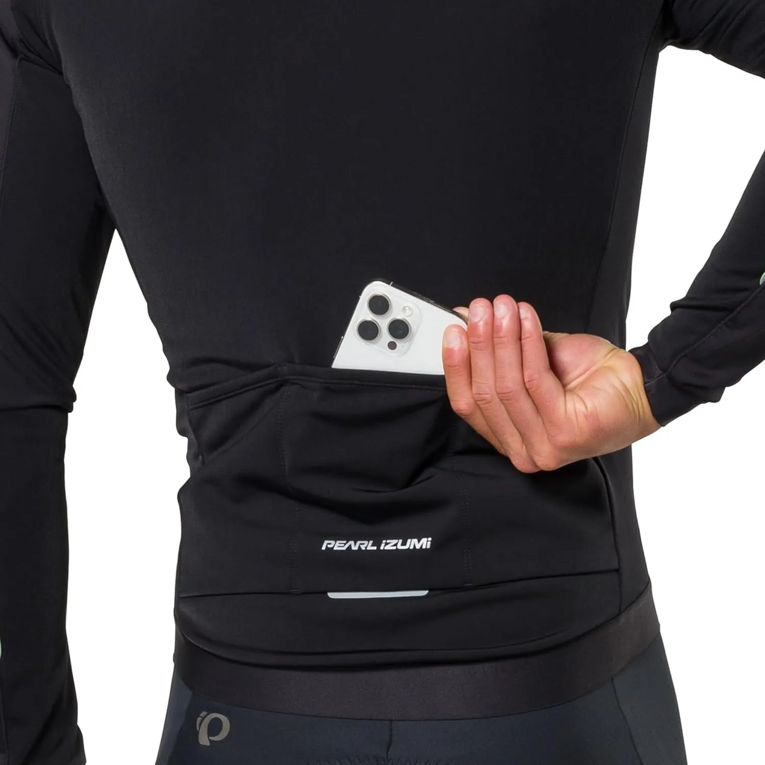 PEARL IZUMI, Men's PRO Winter Jacket, Waterproof & Breathable, Form-Fit Performance Cycling Jacket with Safety Elements