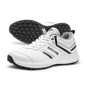 S1 (NEW) Black Silver Cricket Shoes 2025