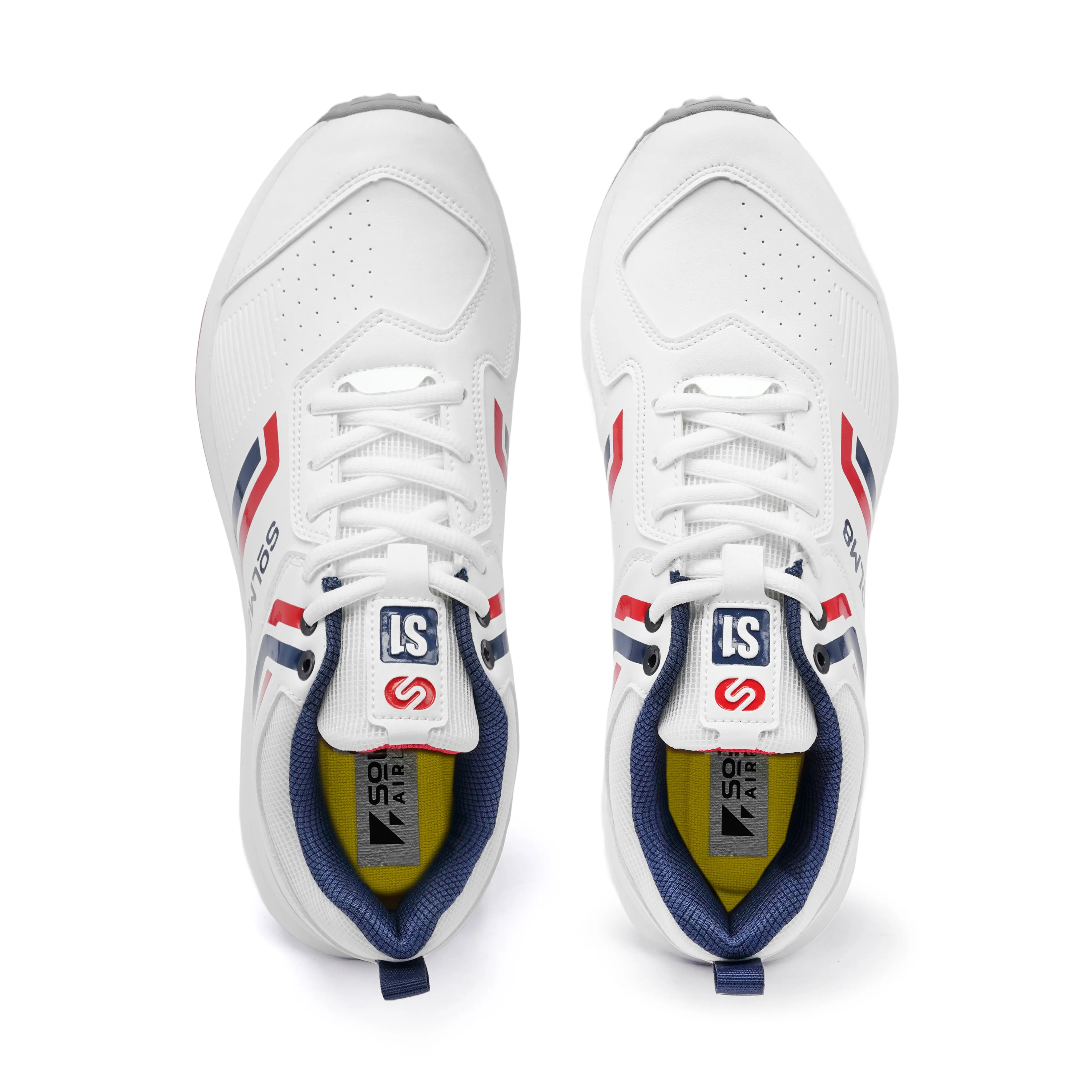 S1 (NEW) Navy Red Cricket Shoes 2025