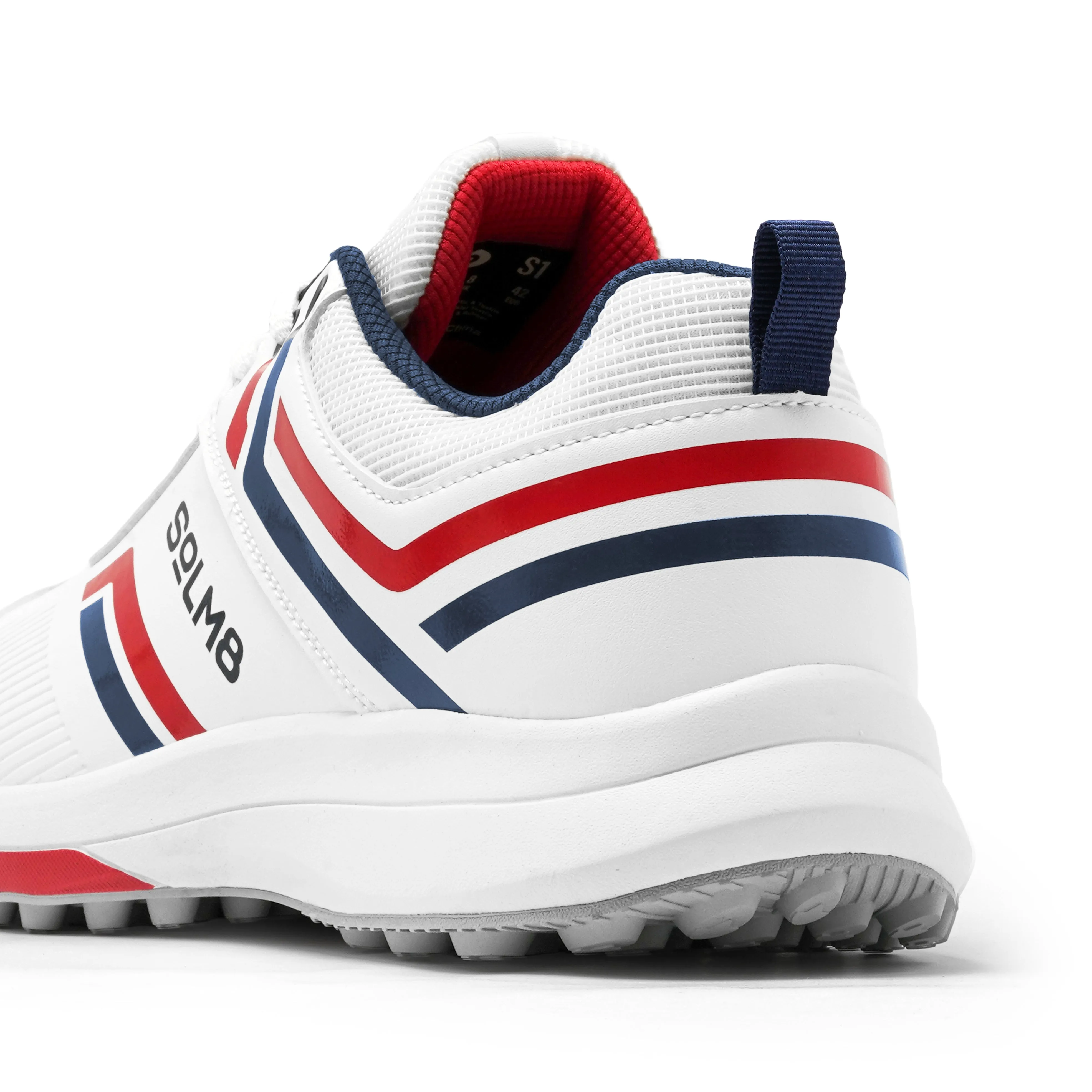 S1 (NEW) Navy Red Cricket Shoes 2025