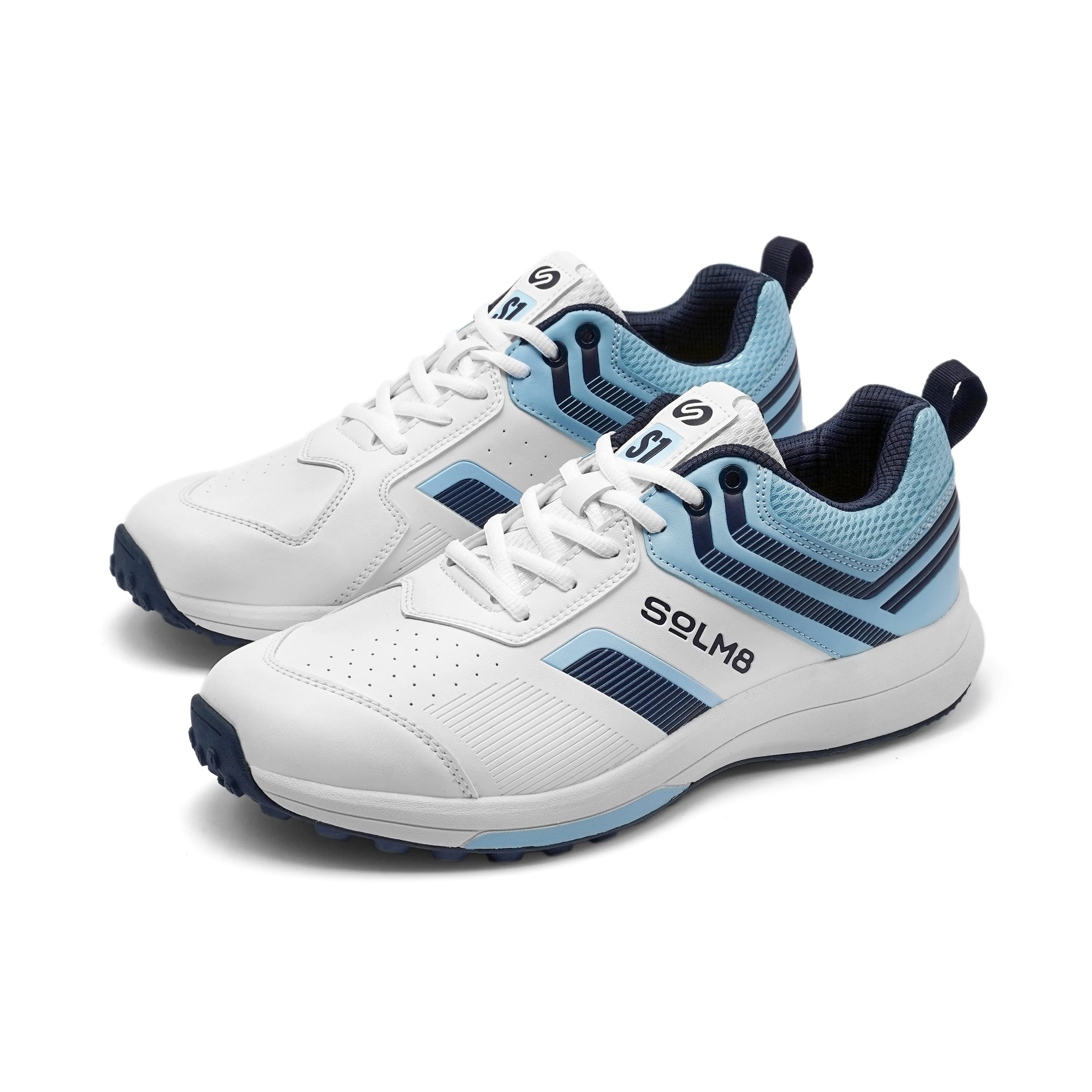 S1 Sky Navy Cricket Shoes