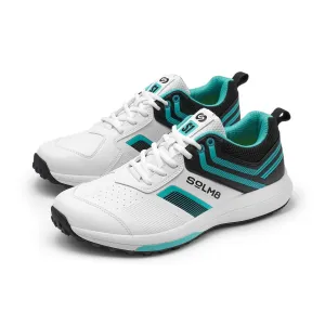 S1 Teal Black Cricket Shoes