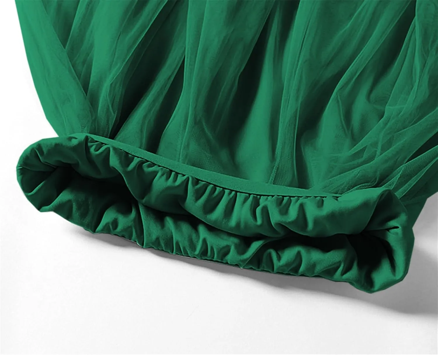 SANGTREE Women's Tutu Tulle A-Line Layered Mesh Midi Skirt, US XS - US 2XL