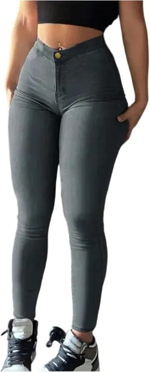 Skinny Jeans for Women High Waist Tummy Control Denim Pants Slim Butt Lifting Jeans Y2K Sexy Shaping Jean Joggers