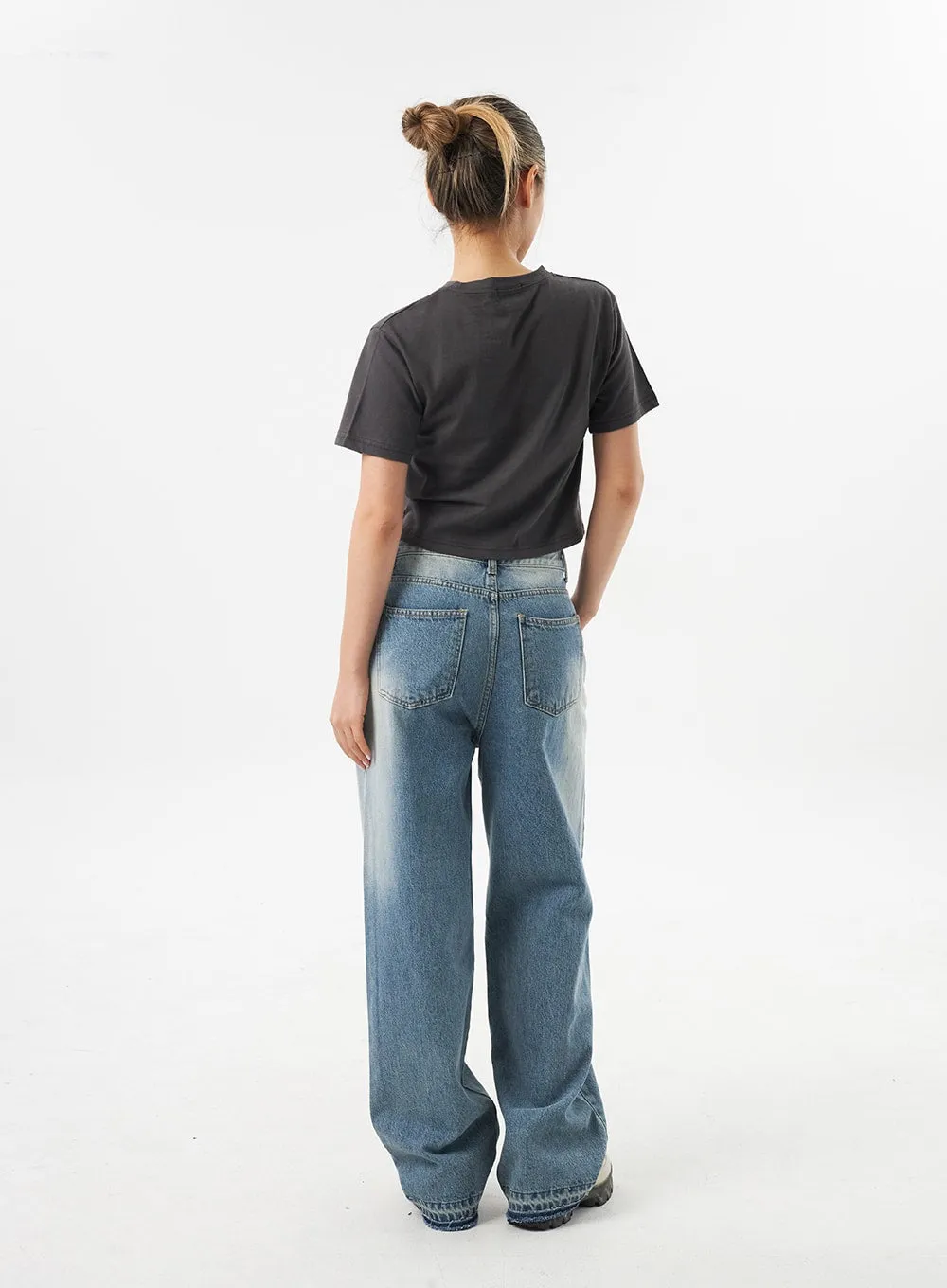Stitch Detail Jeans CU302