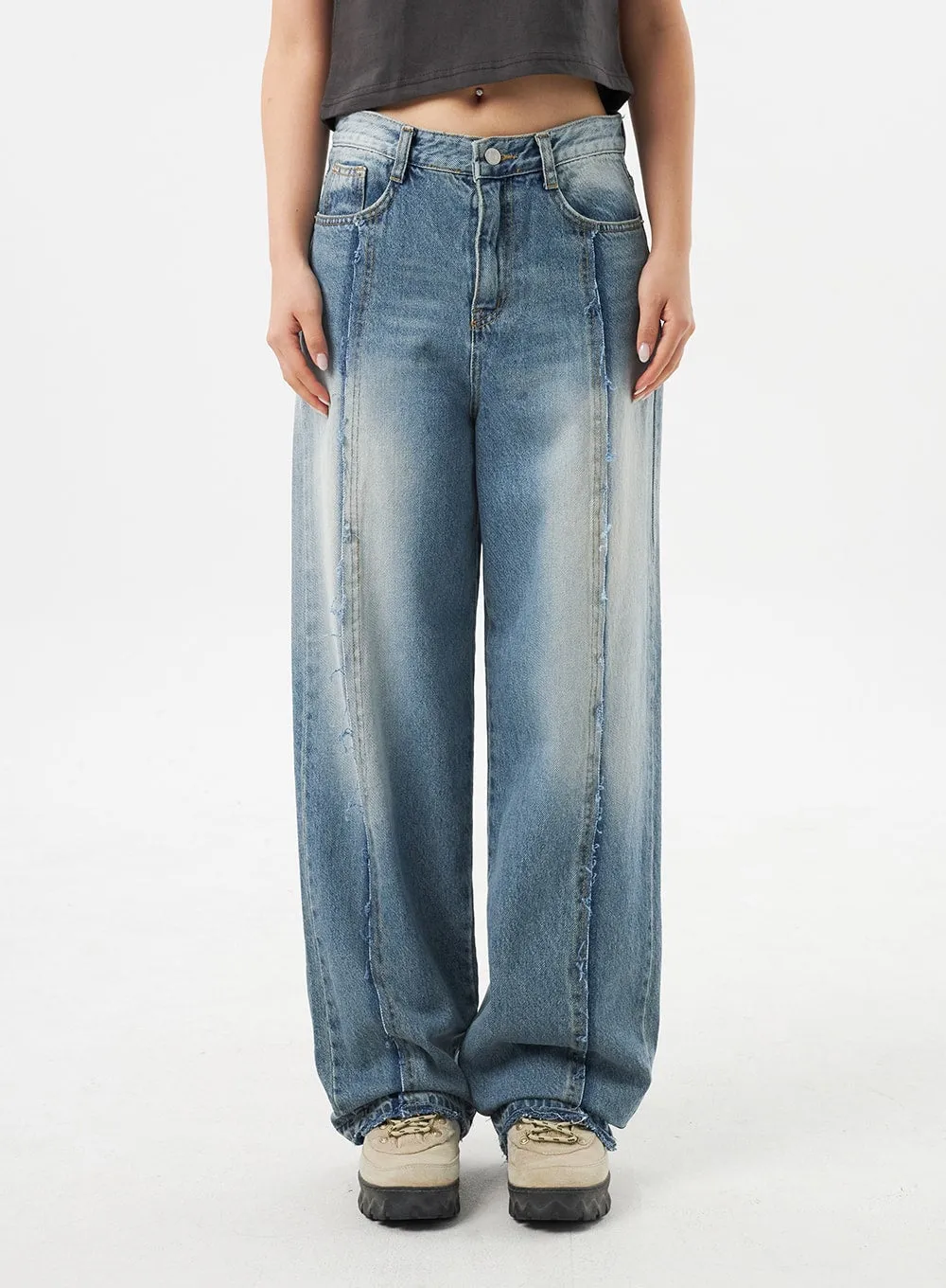 Stitch Detail Jeans CU302