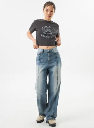 Stitch Detail Jeans CU302