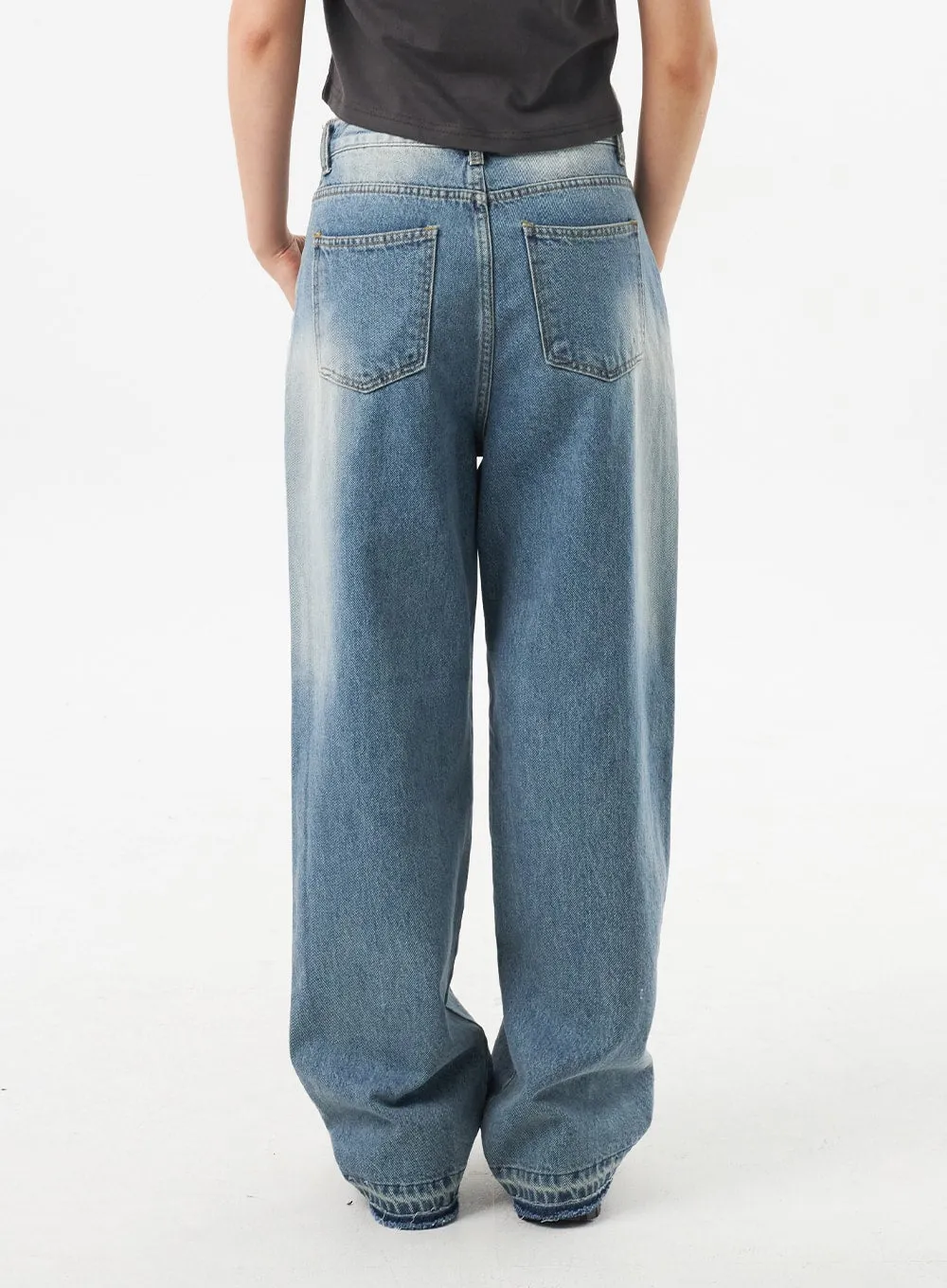 Stitch Detail Jeans CU302